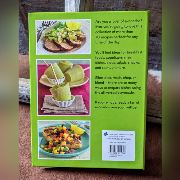 New Avocado Recipes Appetizers Meals Snacks & More Spiral Hardcover - Picture 2 of 13